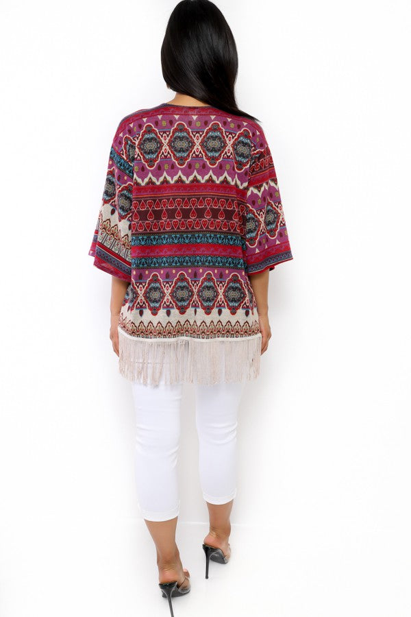 PUA0009 - WIDE SLEEVE CARDIGAN