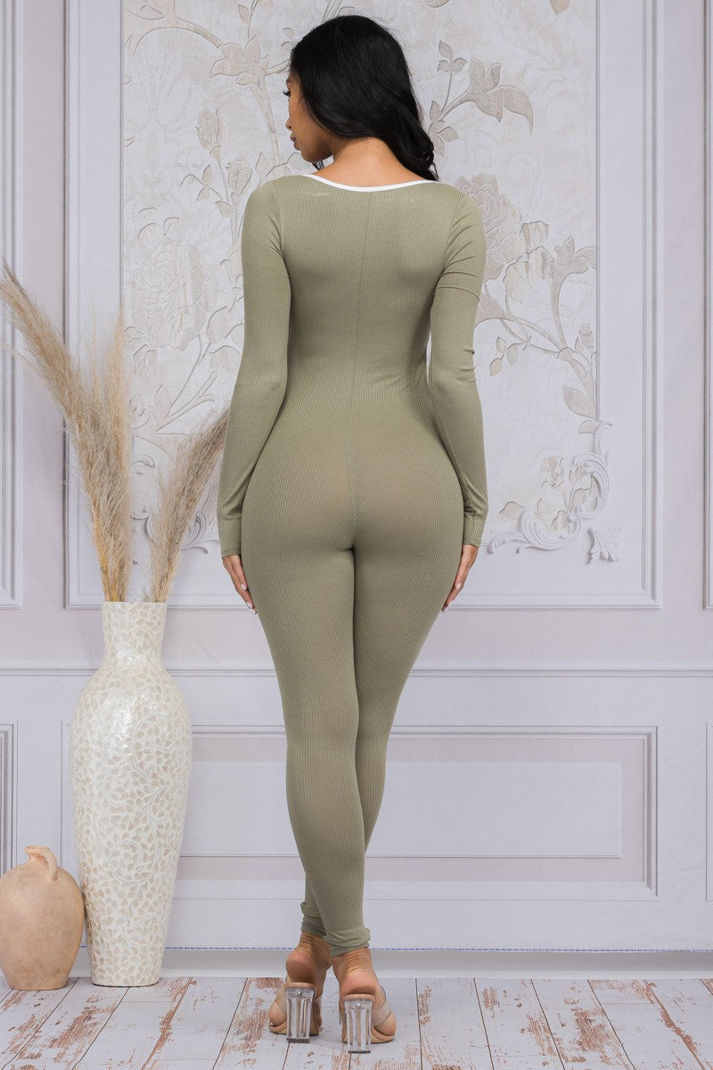 P3836 - BODYCON JUMPSUIT