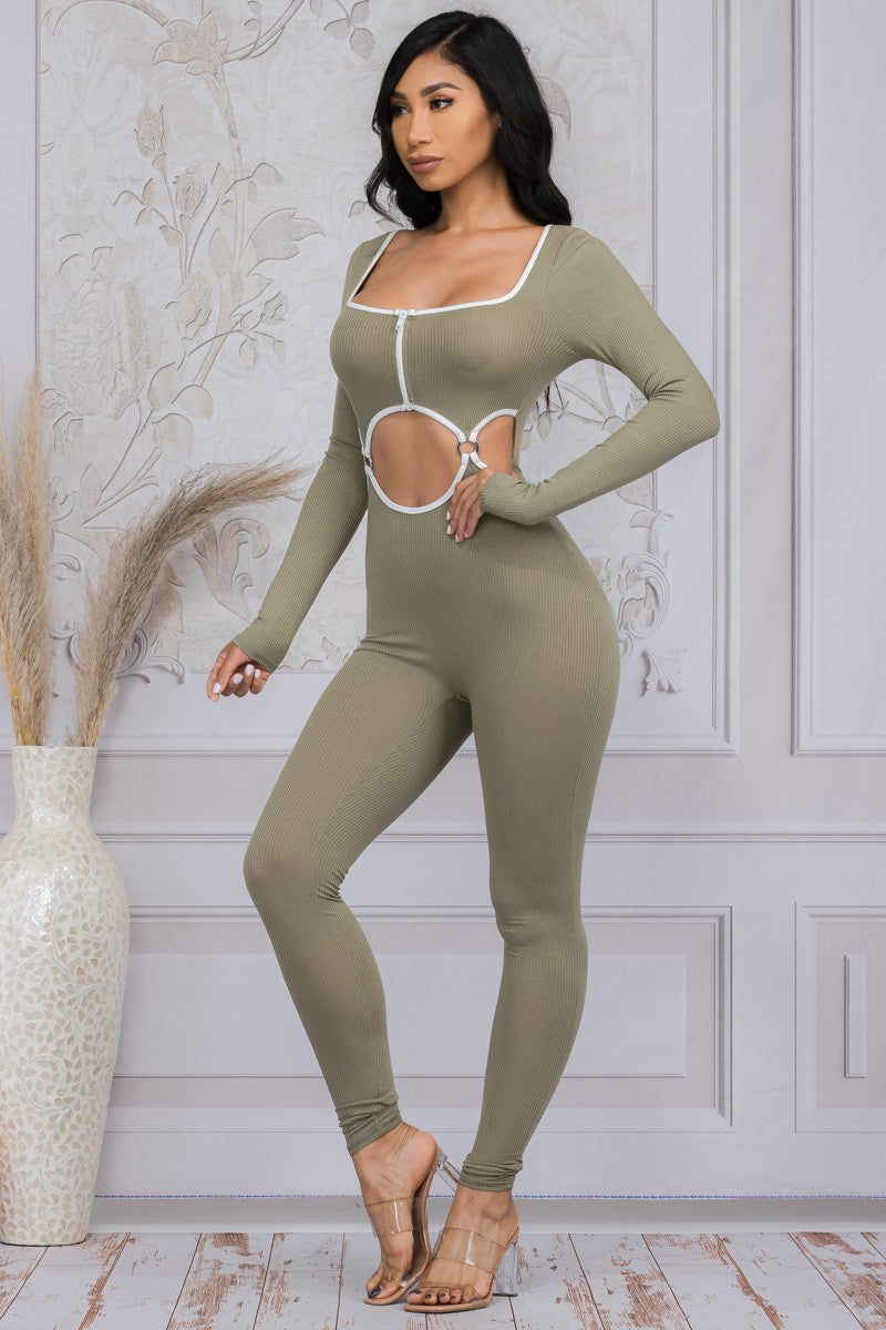 P3836 - BODYCON JUMPSUIT