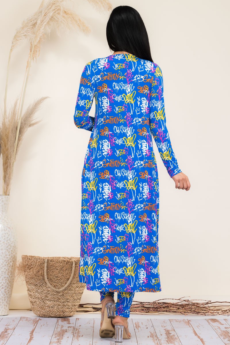 HH624R-GRAF - JUEGO DE 3 PANTALONES Y PLUMERO