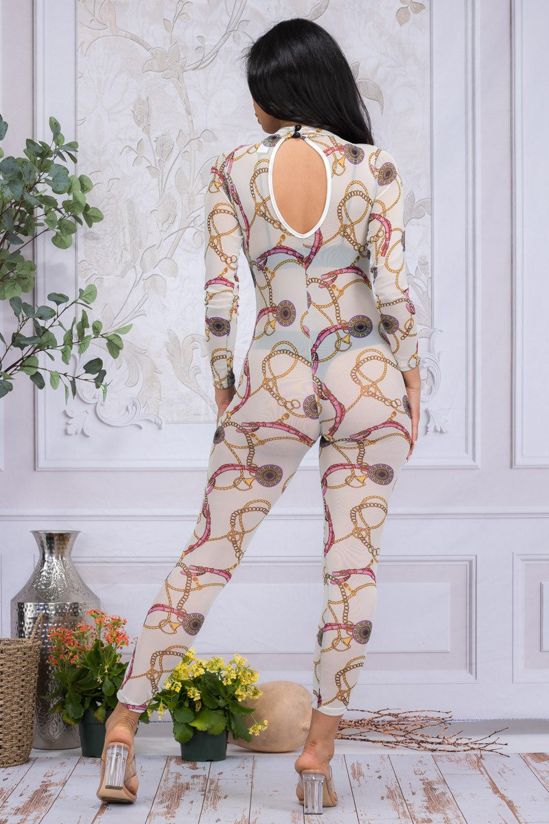 HH642R-MED - TRAJE DE MALLA MANGA LARGA
