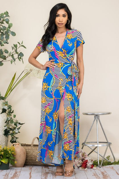 HH548R-NAT - VESTIDO MAXI MANGA CORTA