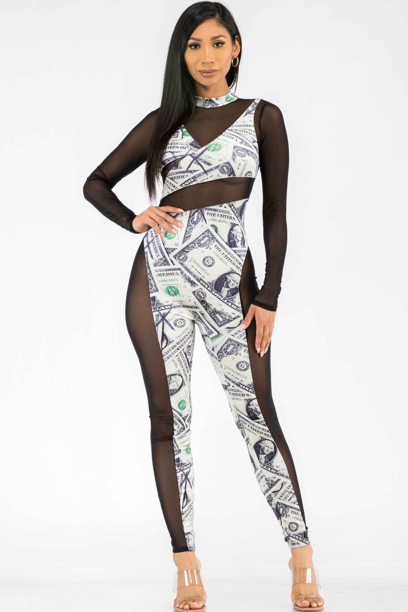 MJ8727 - MONO MANGA LARGA DINERO