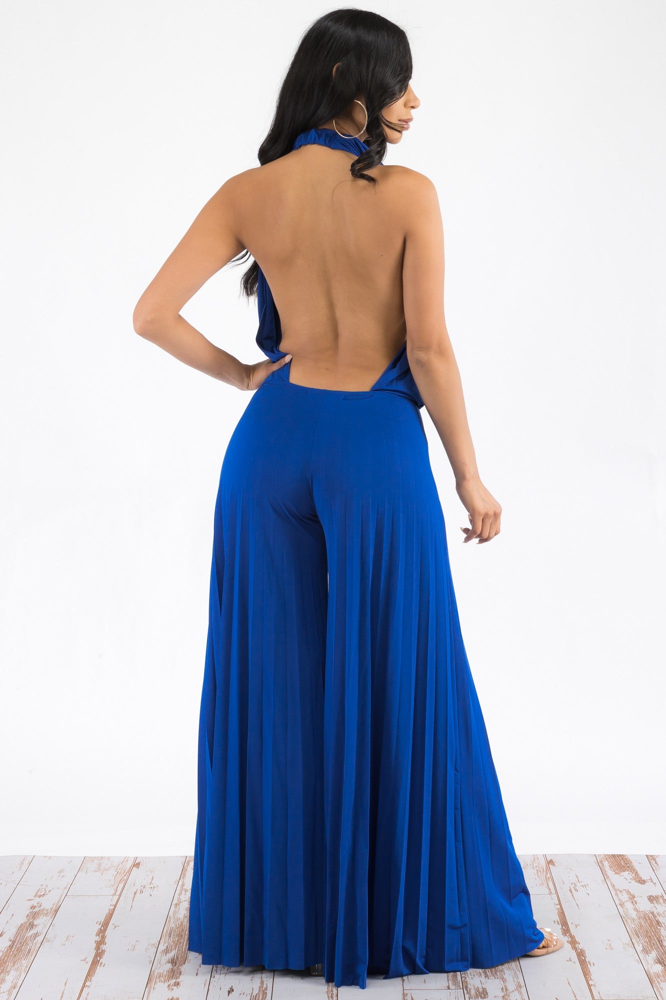 J259 - DEEP V-NECK JUMPSUIT