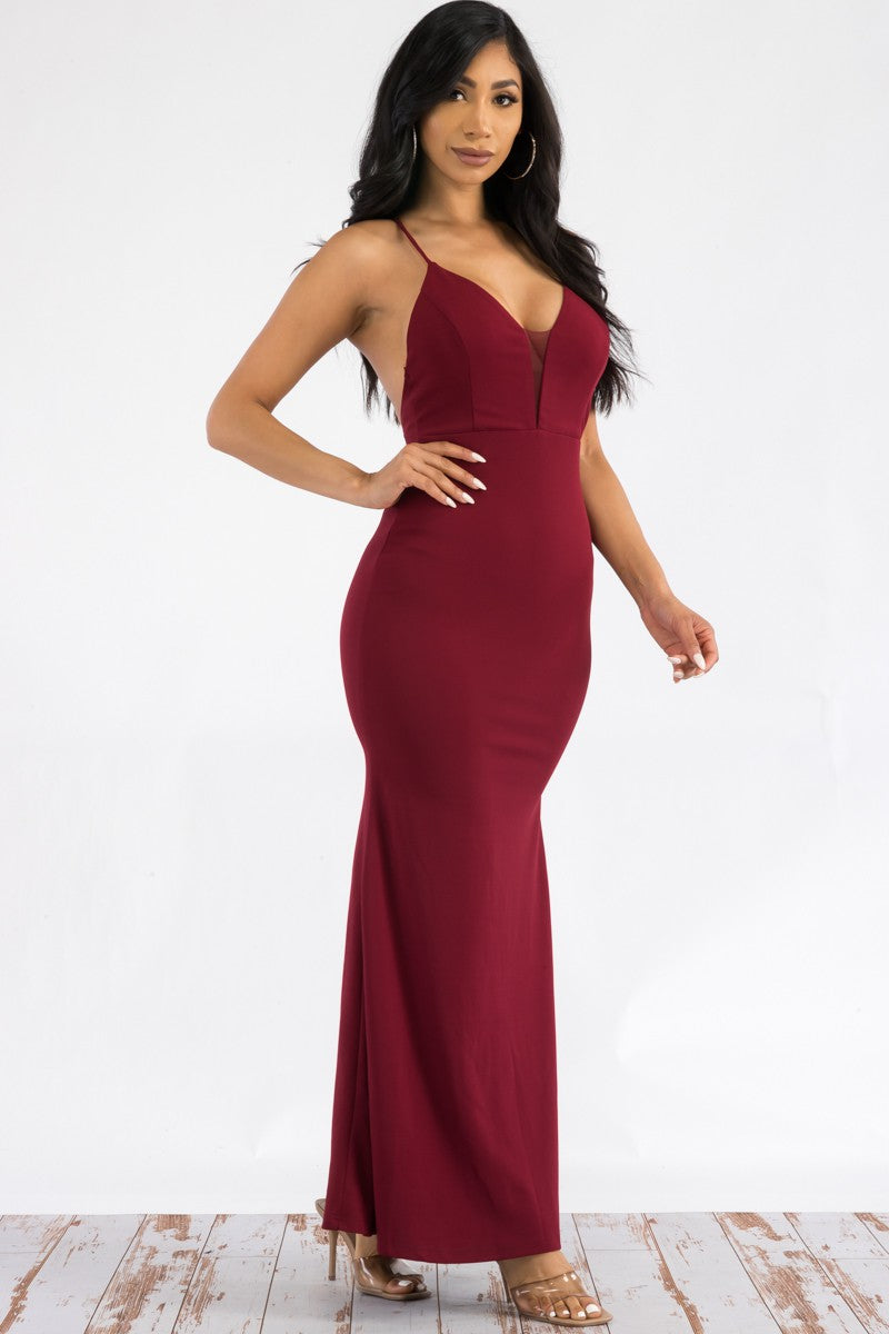 IDD73651 - VESTIDO DE PRINCESA CON CUELLO EN V