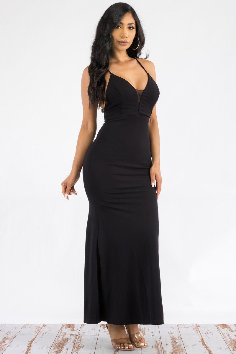 IDD73651 - VESTIDO DE PRINCESA CON CUELLO EN V