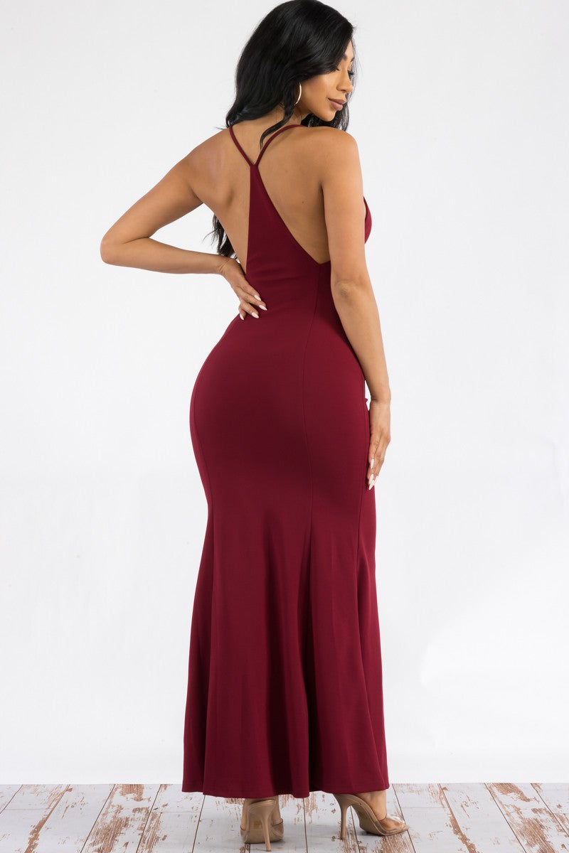 IDD73651 - VESTIDO DE PRINCESA CON CUELLO EN V