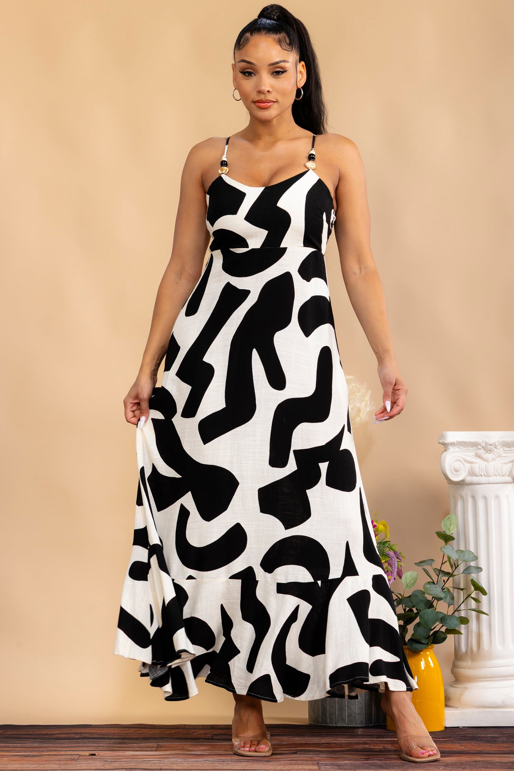 D001 - SPAGHETTI STRAP DRESS