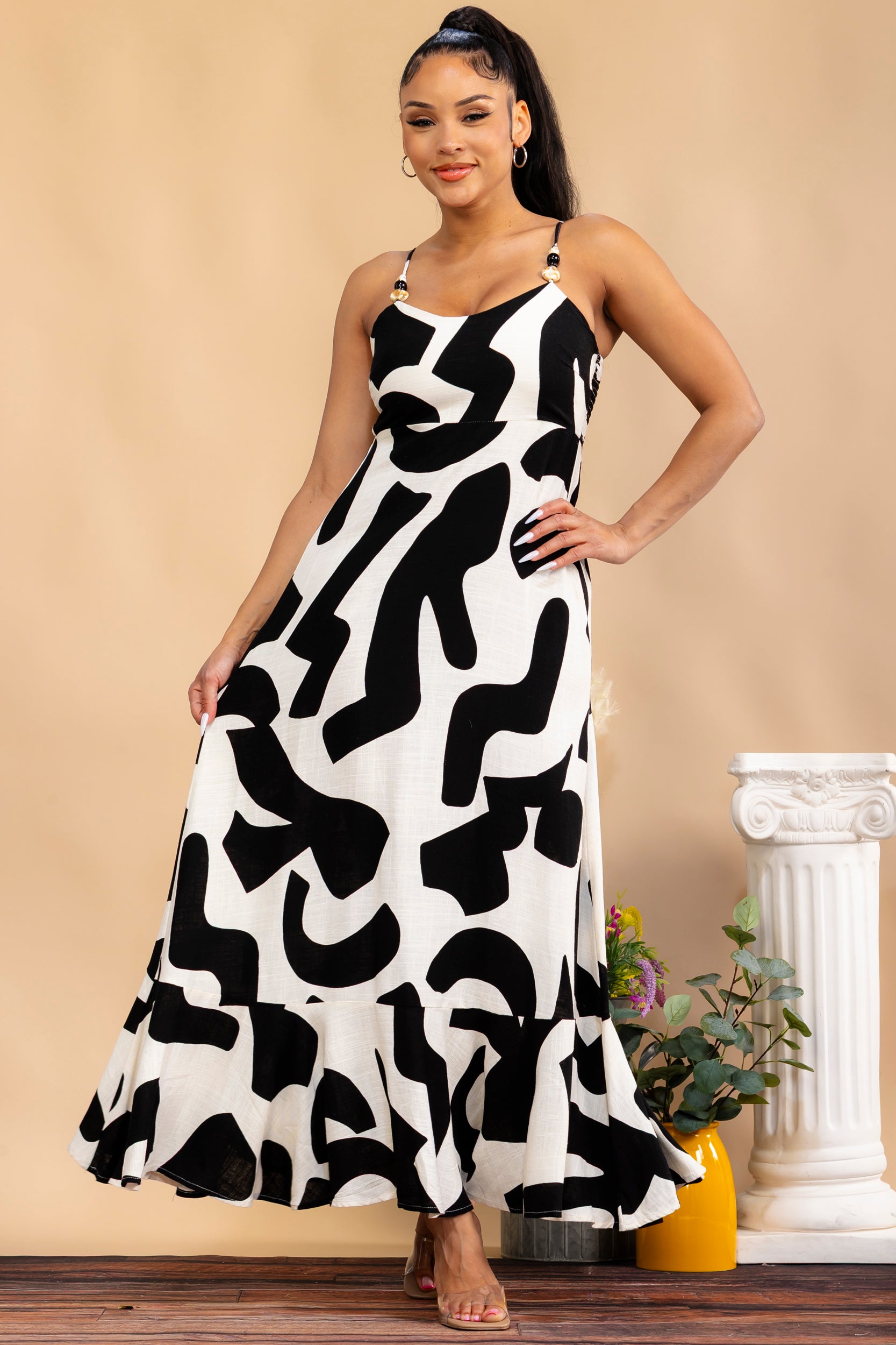 D001 - SPAGHETTI STRAP DRESS