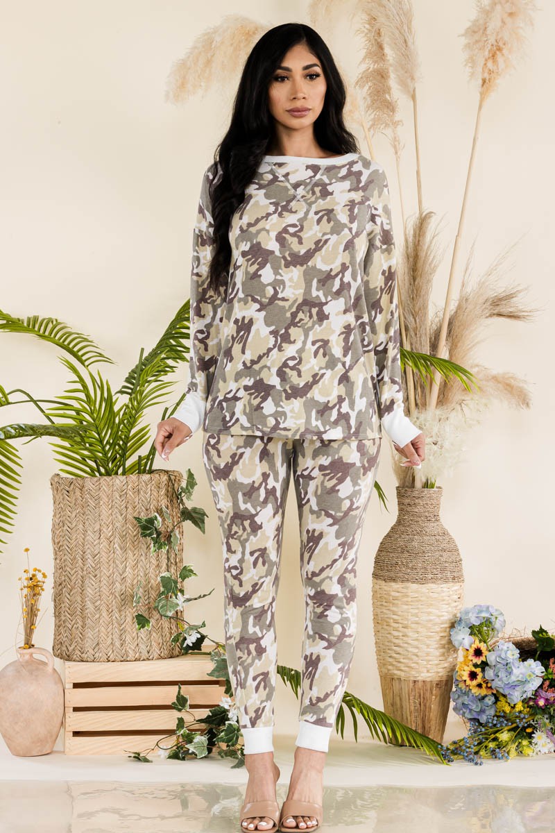 M3774-1 - 2PC TOP AND BOTTOM CAMO SET