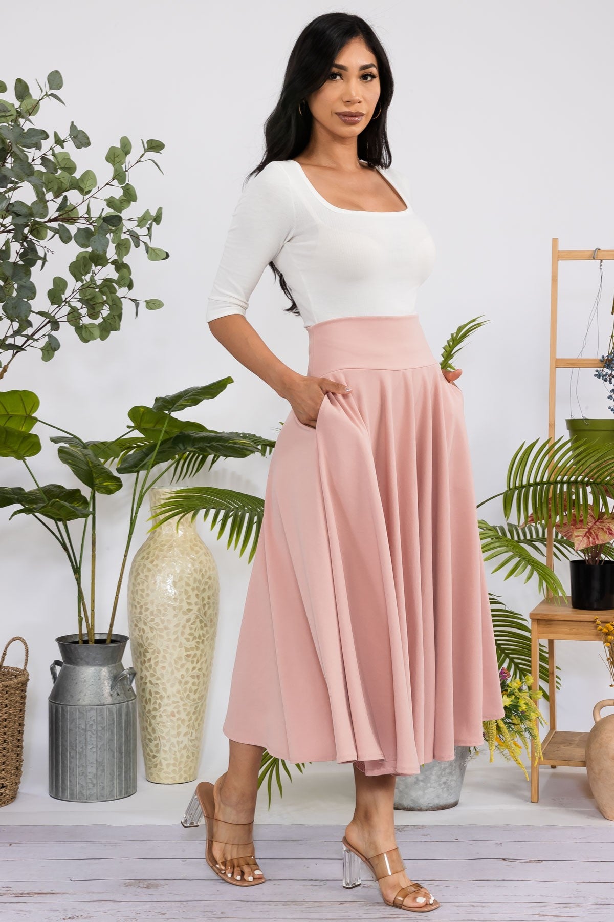 HH746R-S2 MAXI SKIRT
