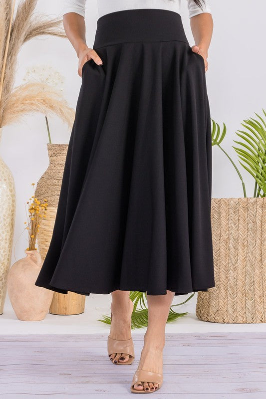 HH746R-S2 MAXI SKIRT