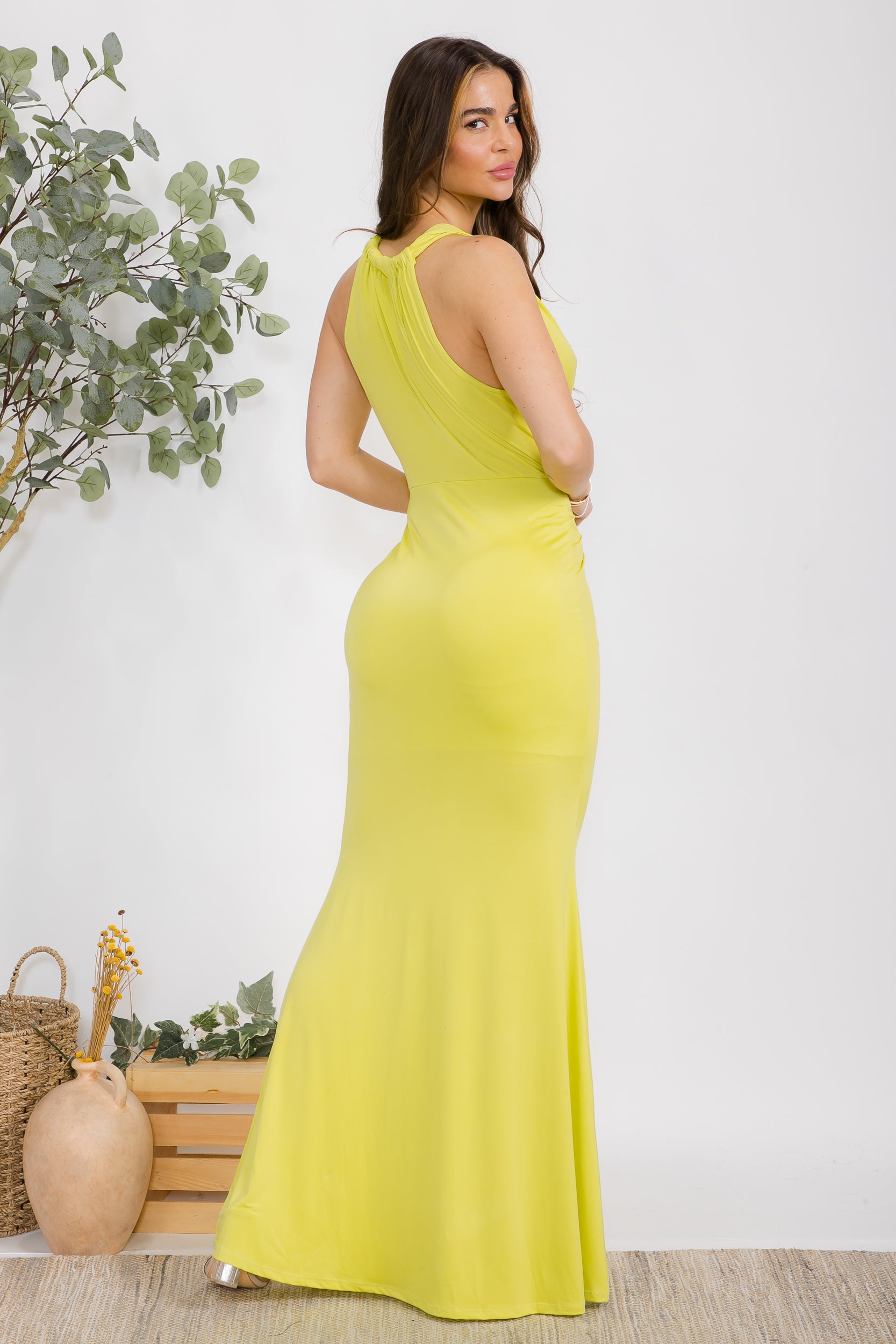 KD9791 Silhouette Maxi Dress
