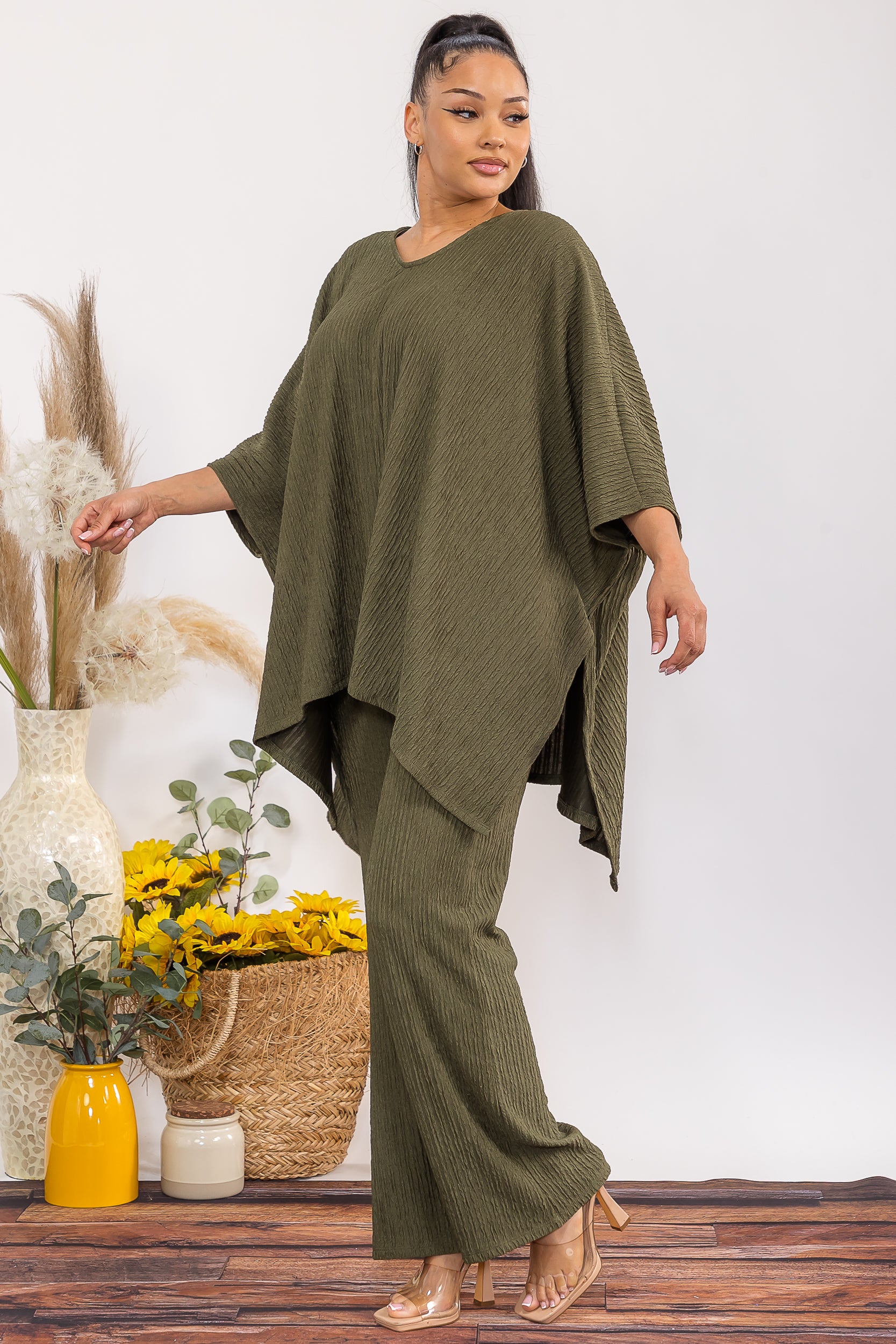 HH788-R 2-Piece OVERSIZED Top & Pants