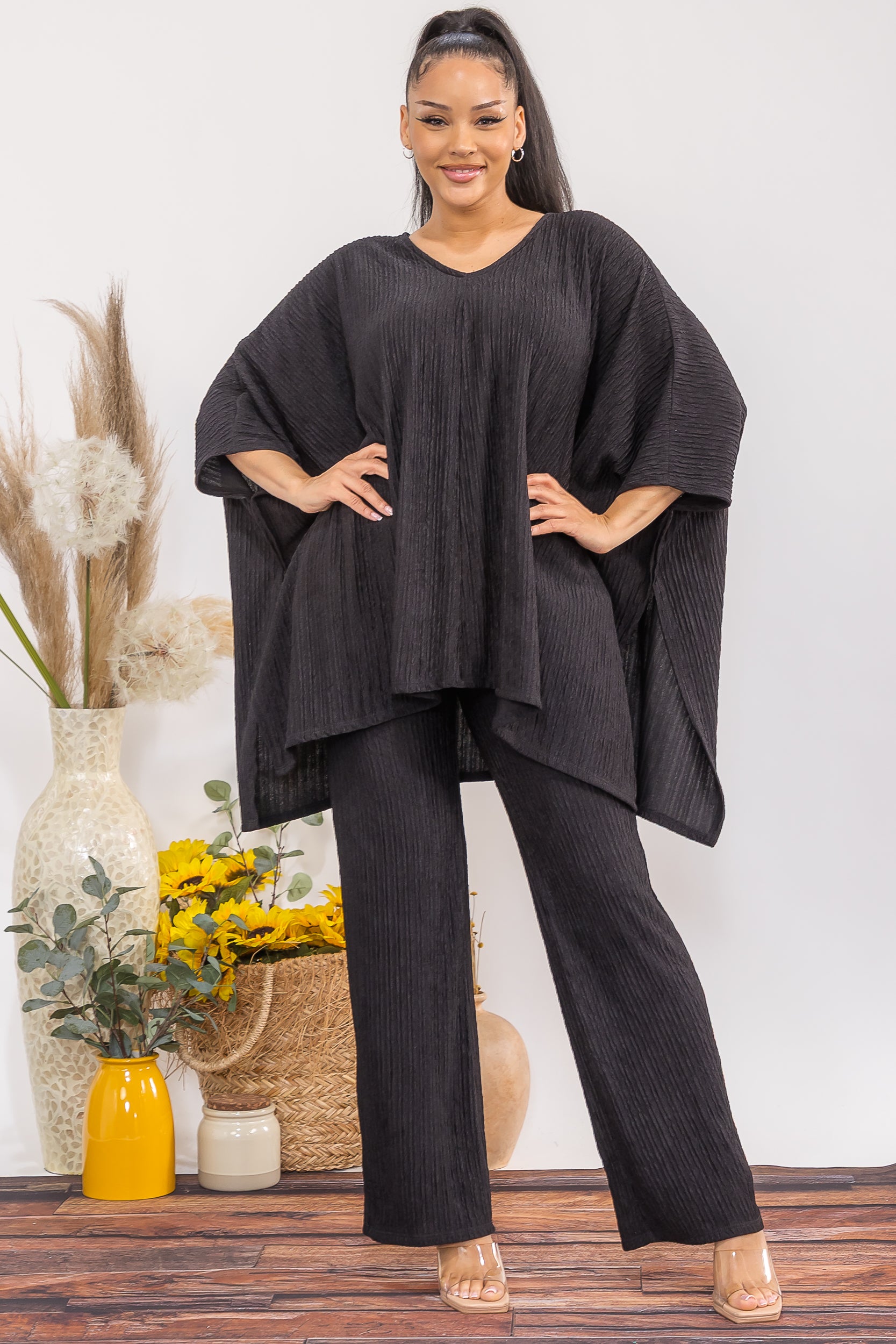 HH788-R 2-Piece OVERSIZED Top & Pants
