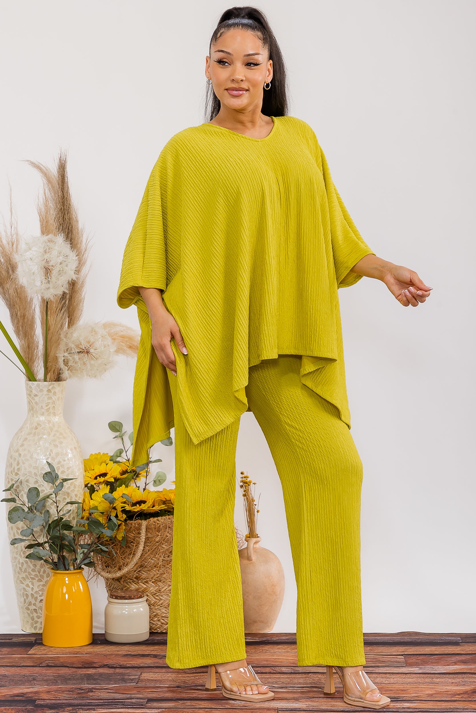 HH788-R 2-Piece OVERSIZED Top & Pants