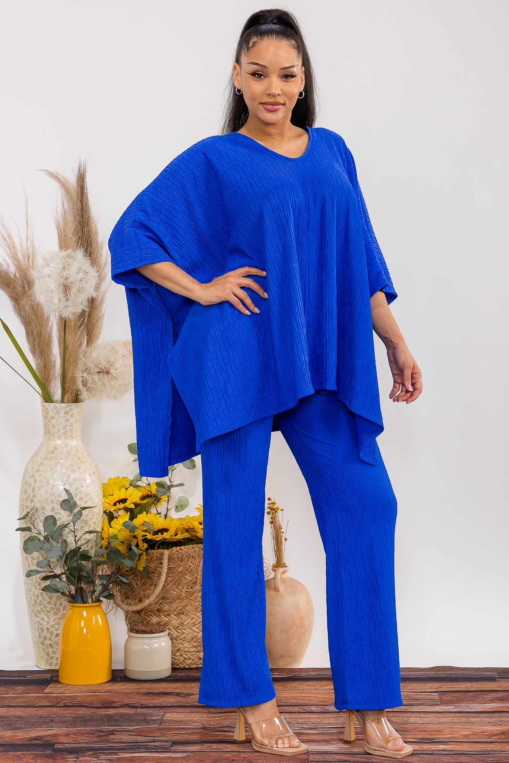 HH788-R 2-Piece OVERSIZED Top & Pants