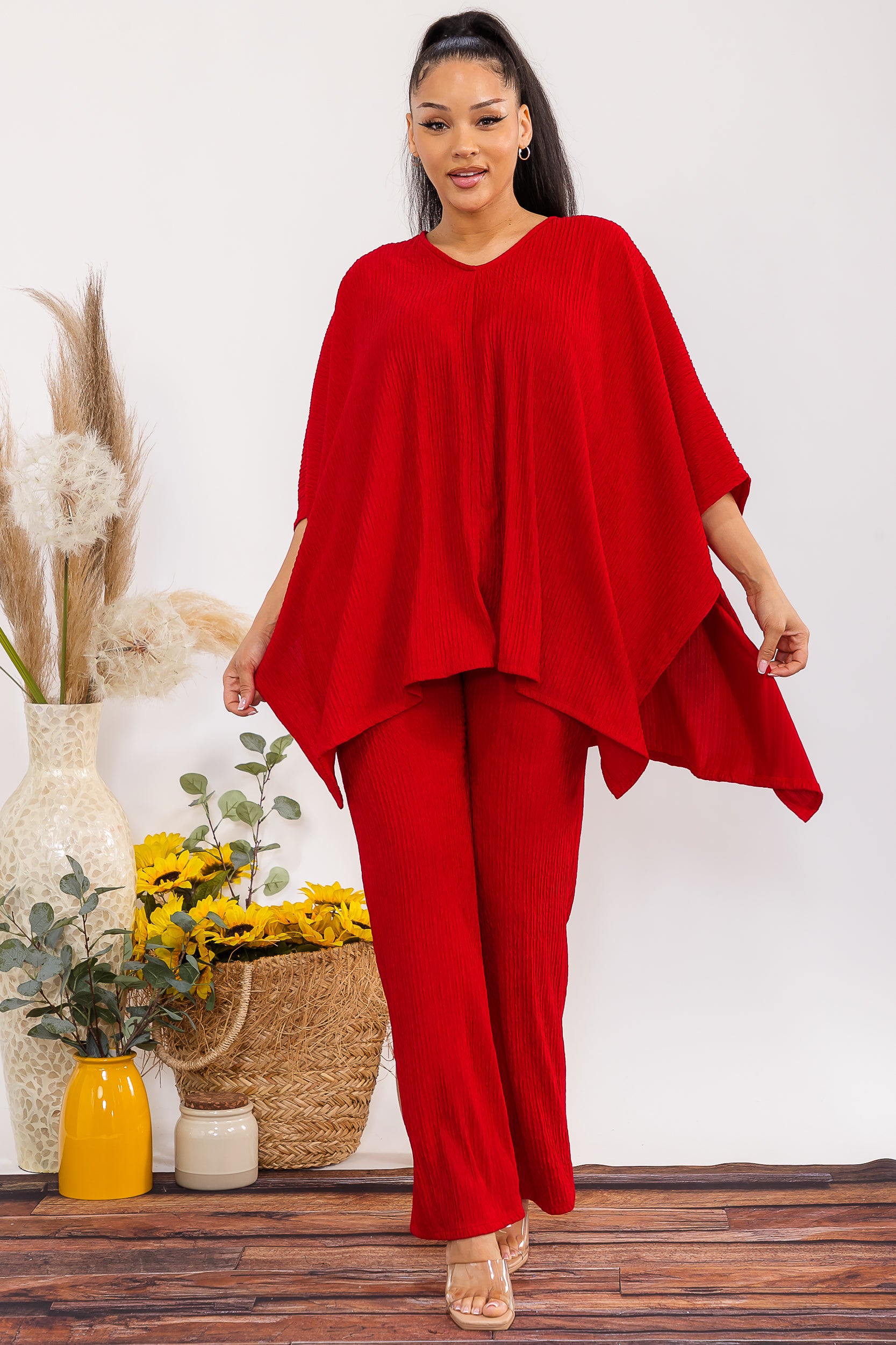 HH788-R 2-Piece OVERSIZED Top & Pants