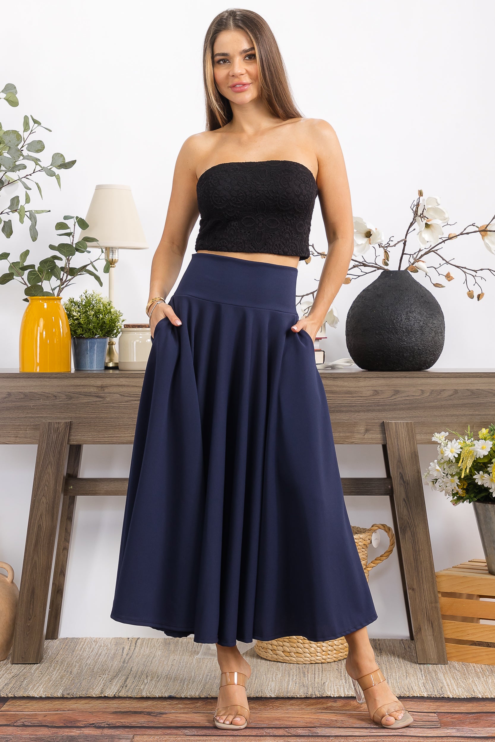 HH746R-S1 MAXI SKIRT