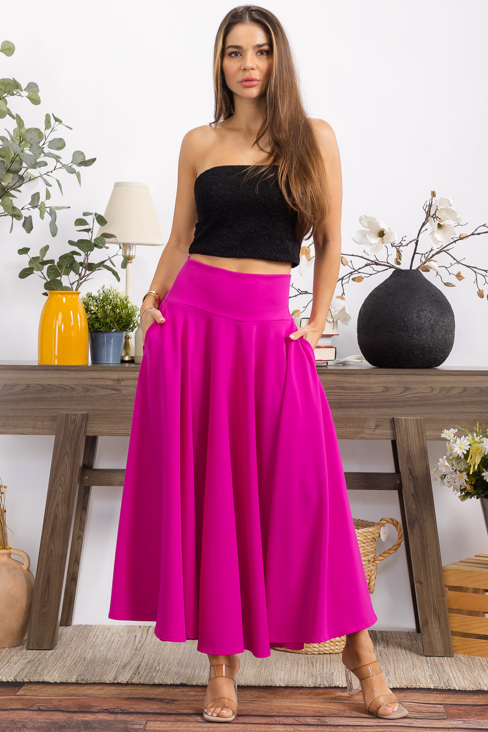 HH746R-S1 MAXI SKIRT