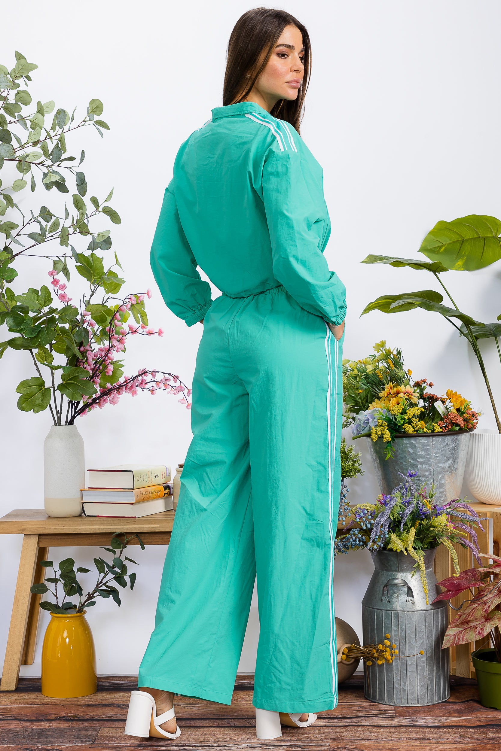 B20406 2 PIECES JACKET PANTS