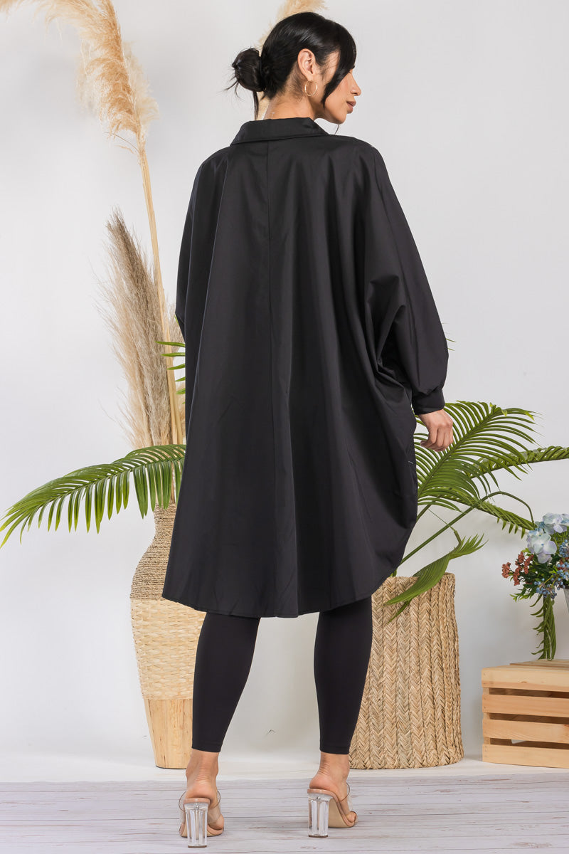 T304X - HI-LO LONG SLEEVE SHIRT