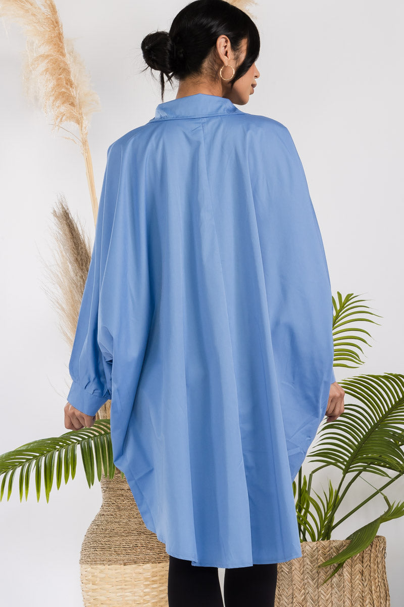 T304X - HI-LO LONG SLEEVE SHIRT