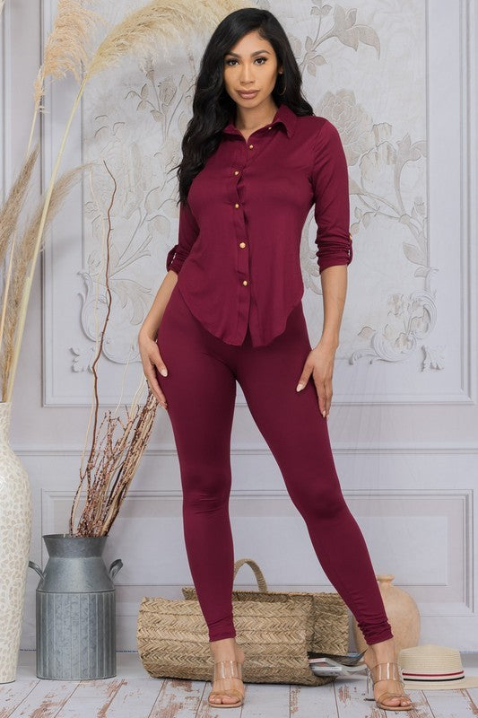 HH630X-SD - 2 PC TOP AND PANT SET