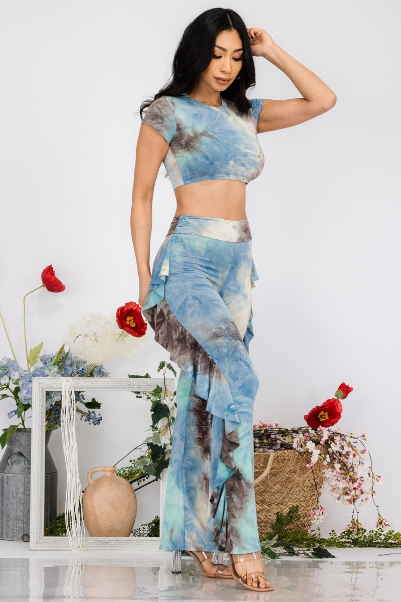 AST-10680 - CONJUNTO DE 2 PANTALONES TIE DYE