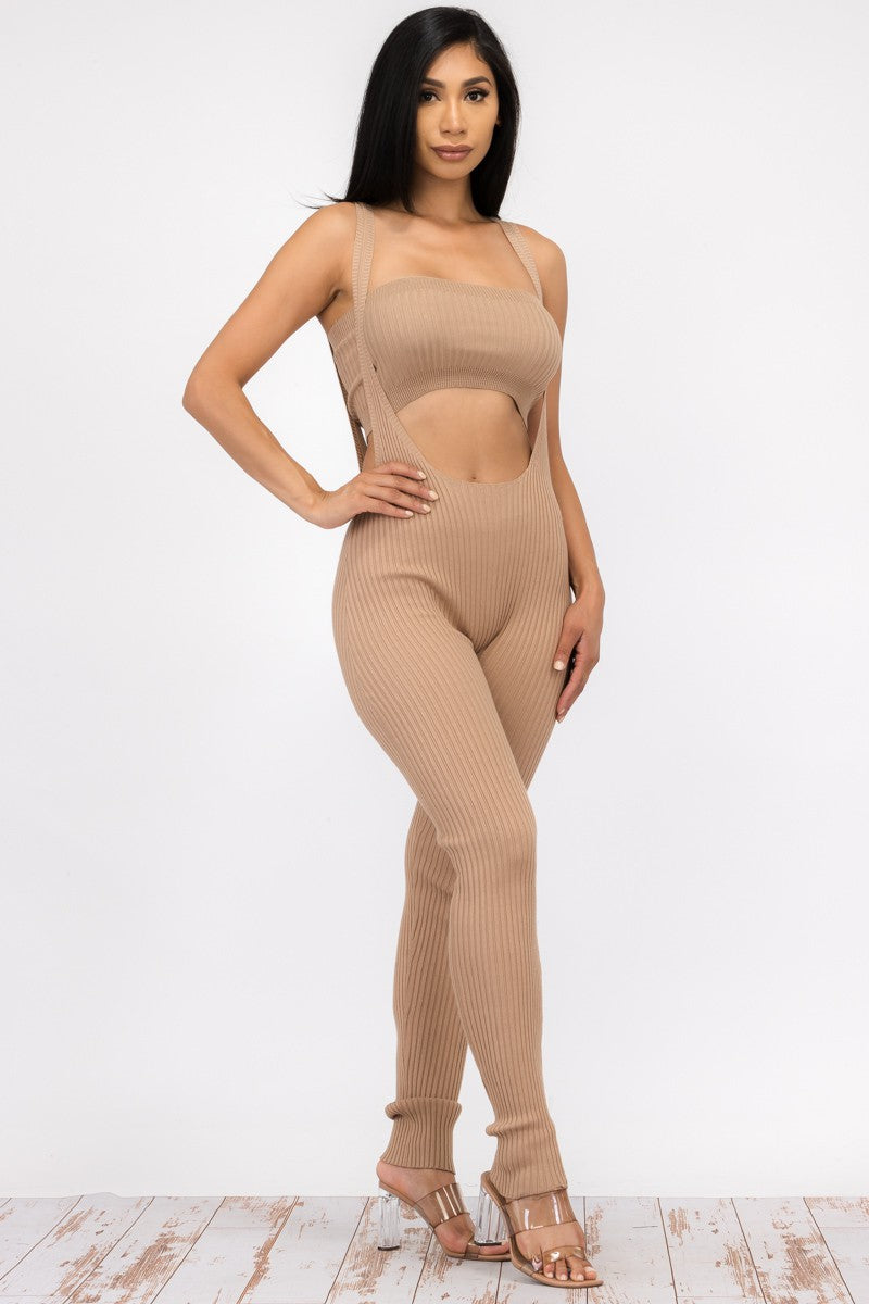 SW1589 - 2 PC JUMPUIT AND BANDEAU SET