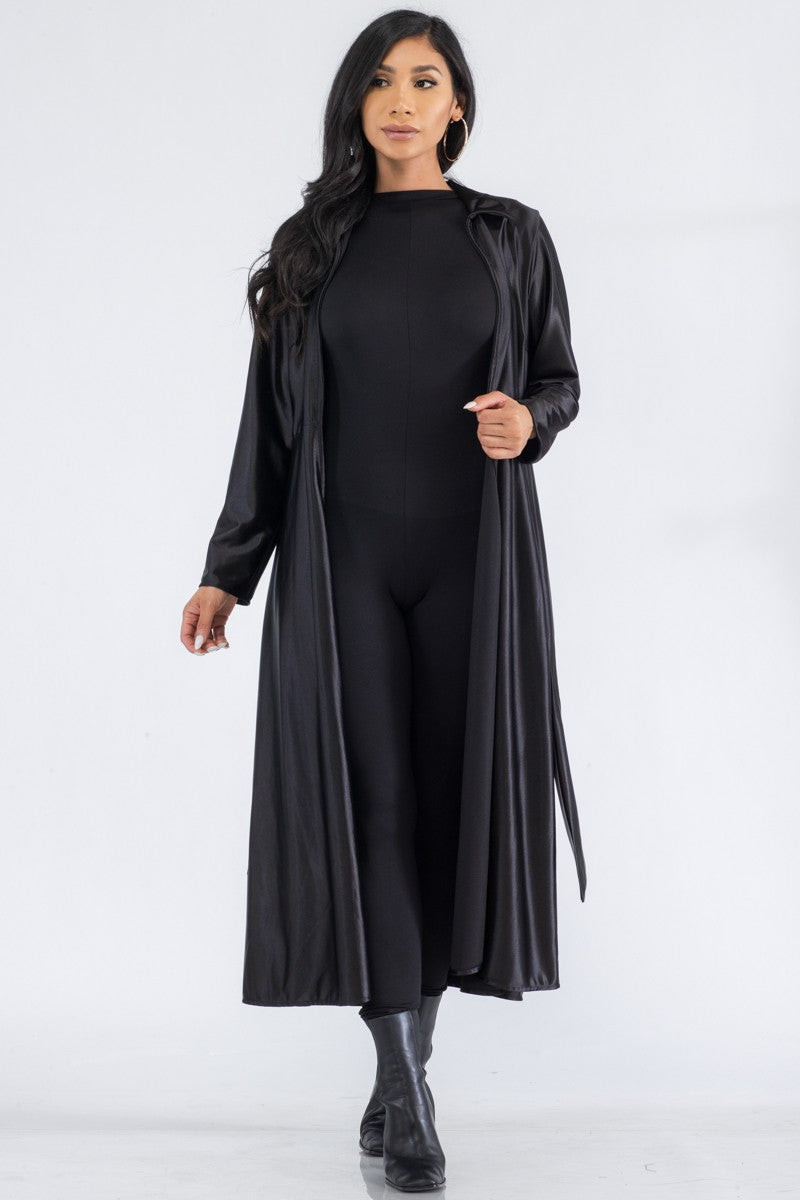 HH530R-METALLIC - LONG SLEEVE KIMONO