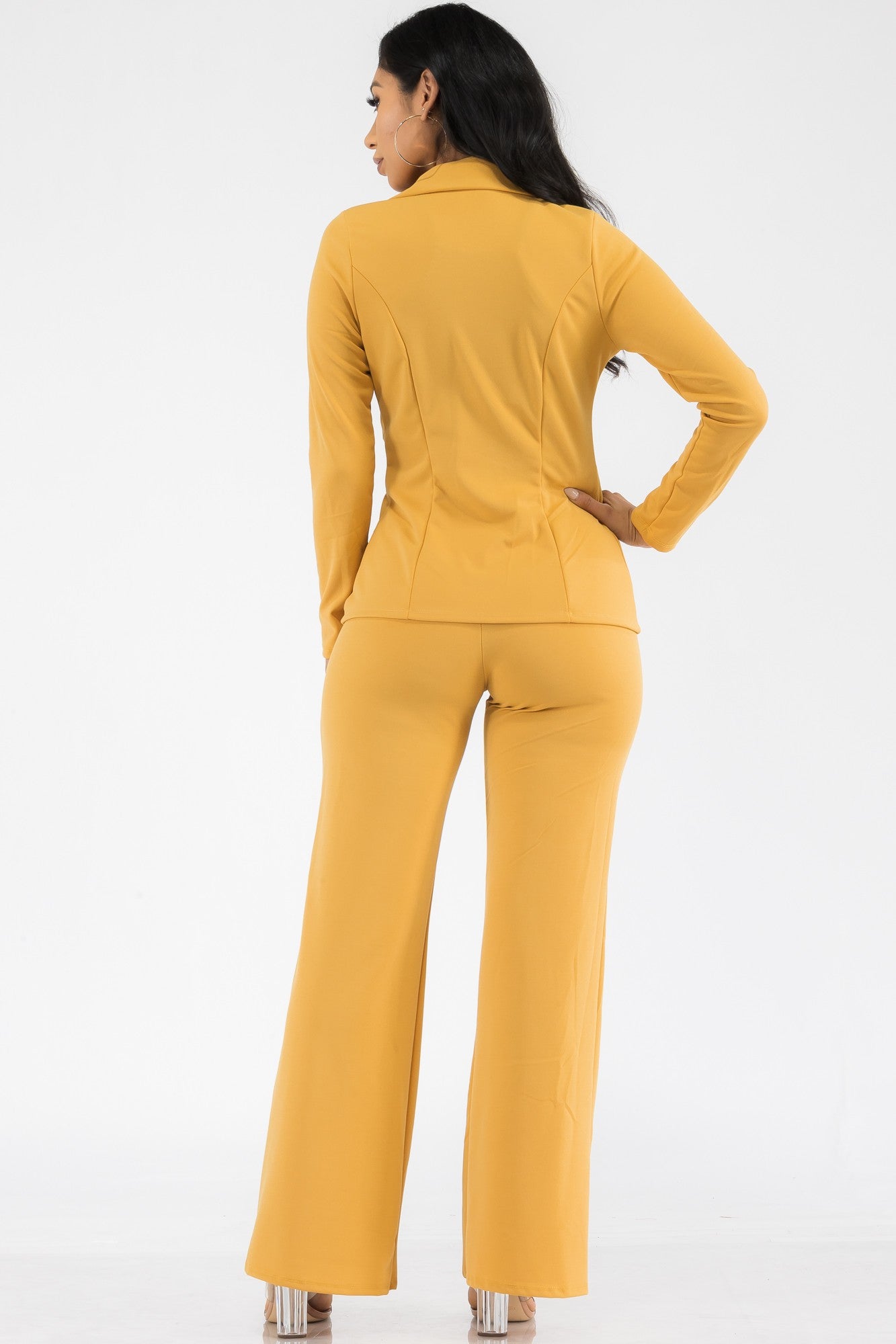 HH715X-SL - 2PC BLAZER AND PANT SUIT