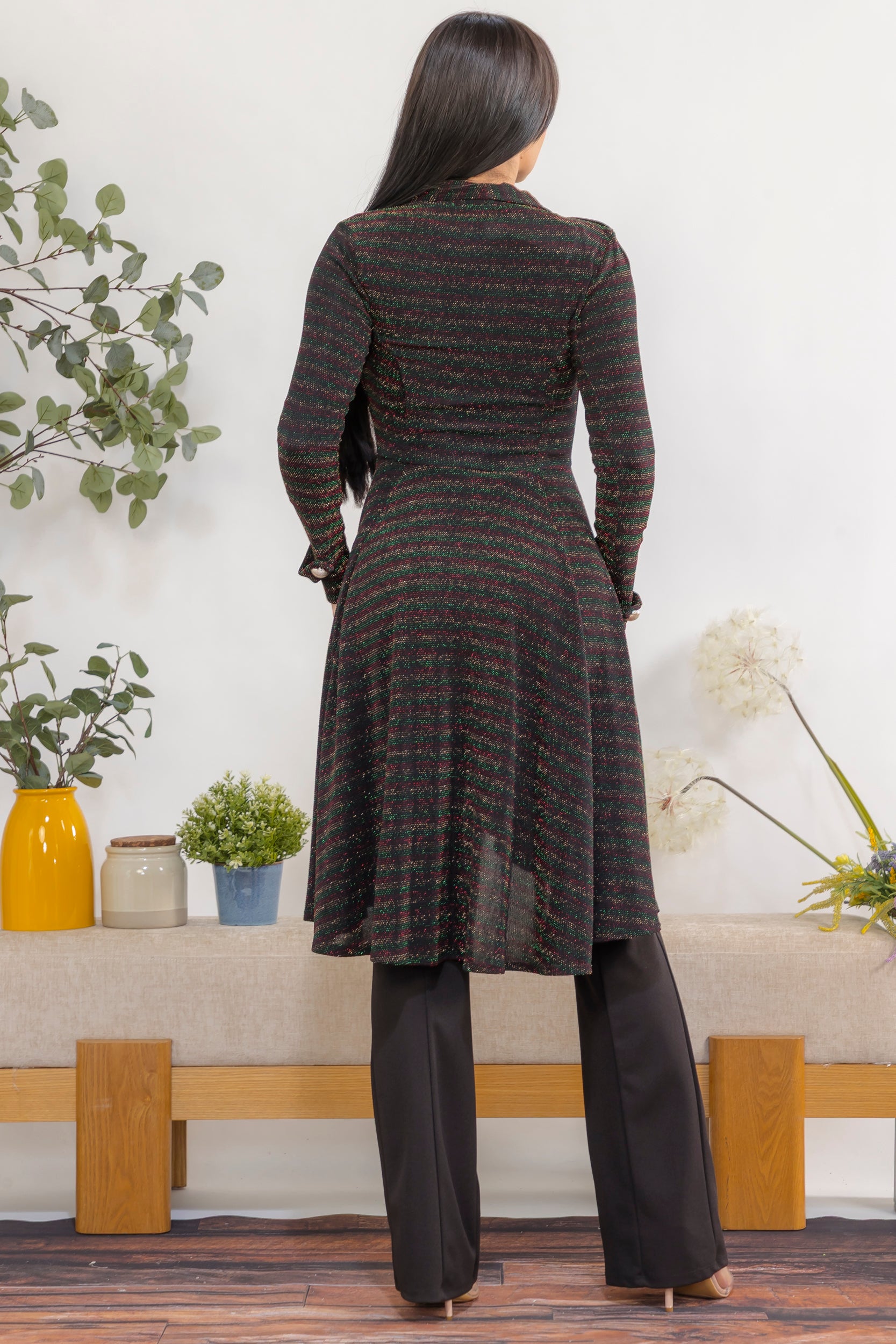 HH744-MET Long Sleeve  Cardigan