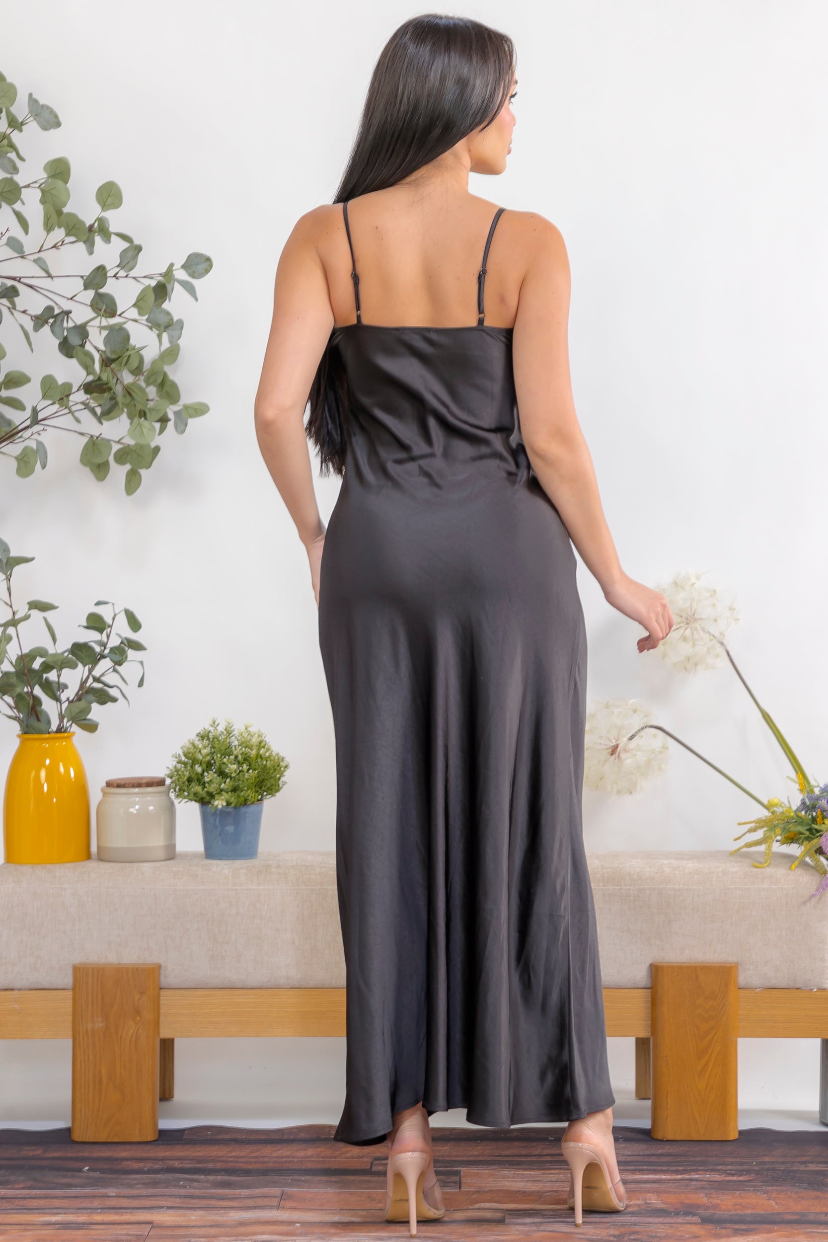 D4149 Valeria Slip Maxi Dress