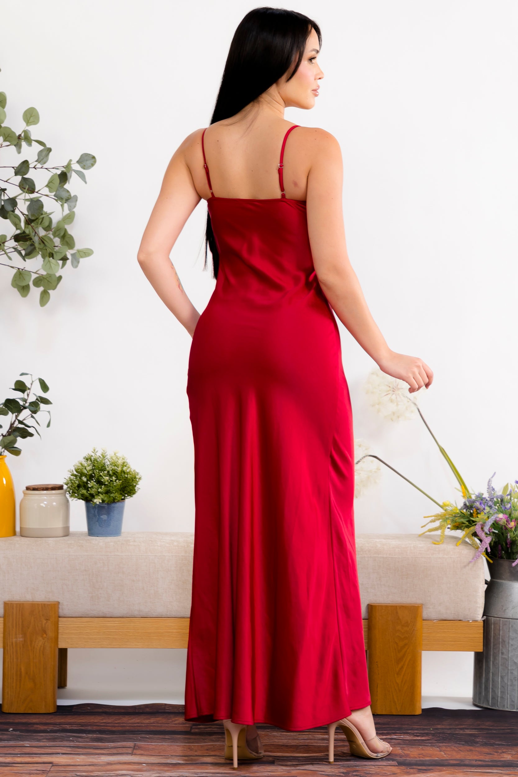 D4149 Valeria Slip Maxi Dress