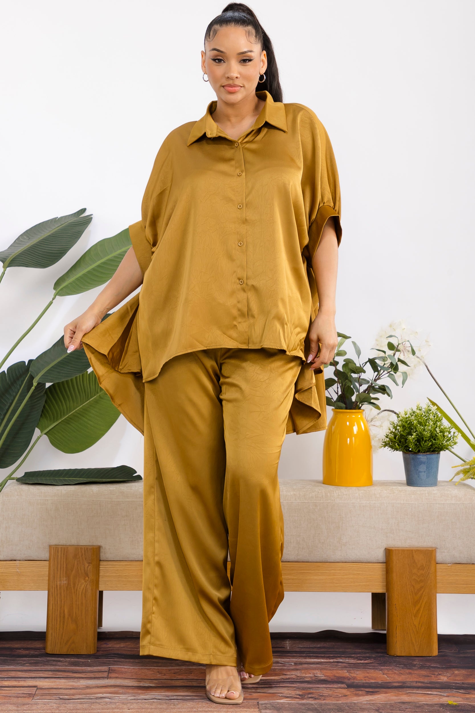 976 - Elegant Flow Two-Piece Set