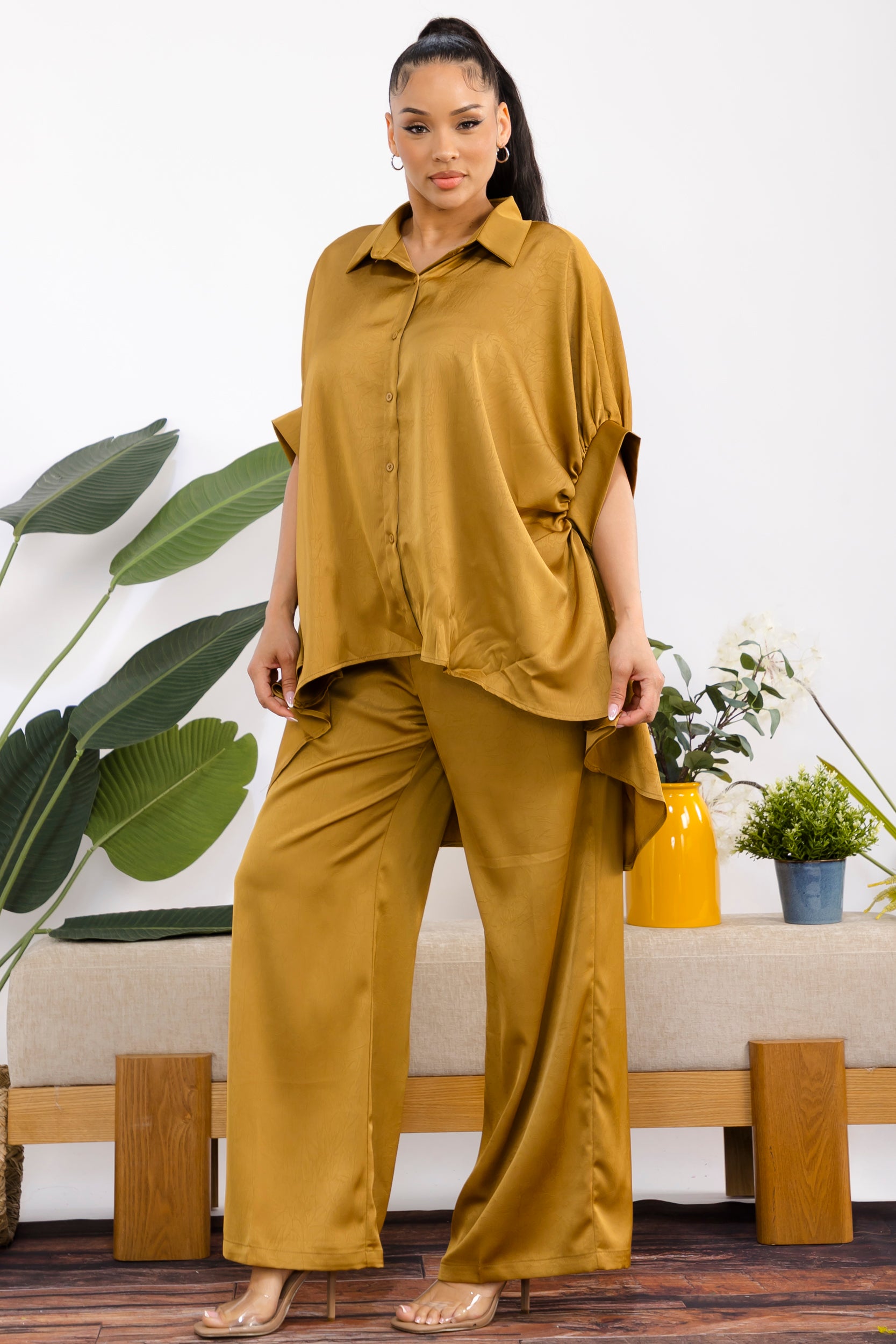 976 - Elegant Flow Two-Piece Set