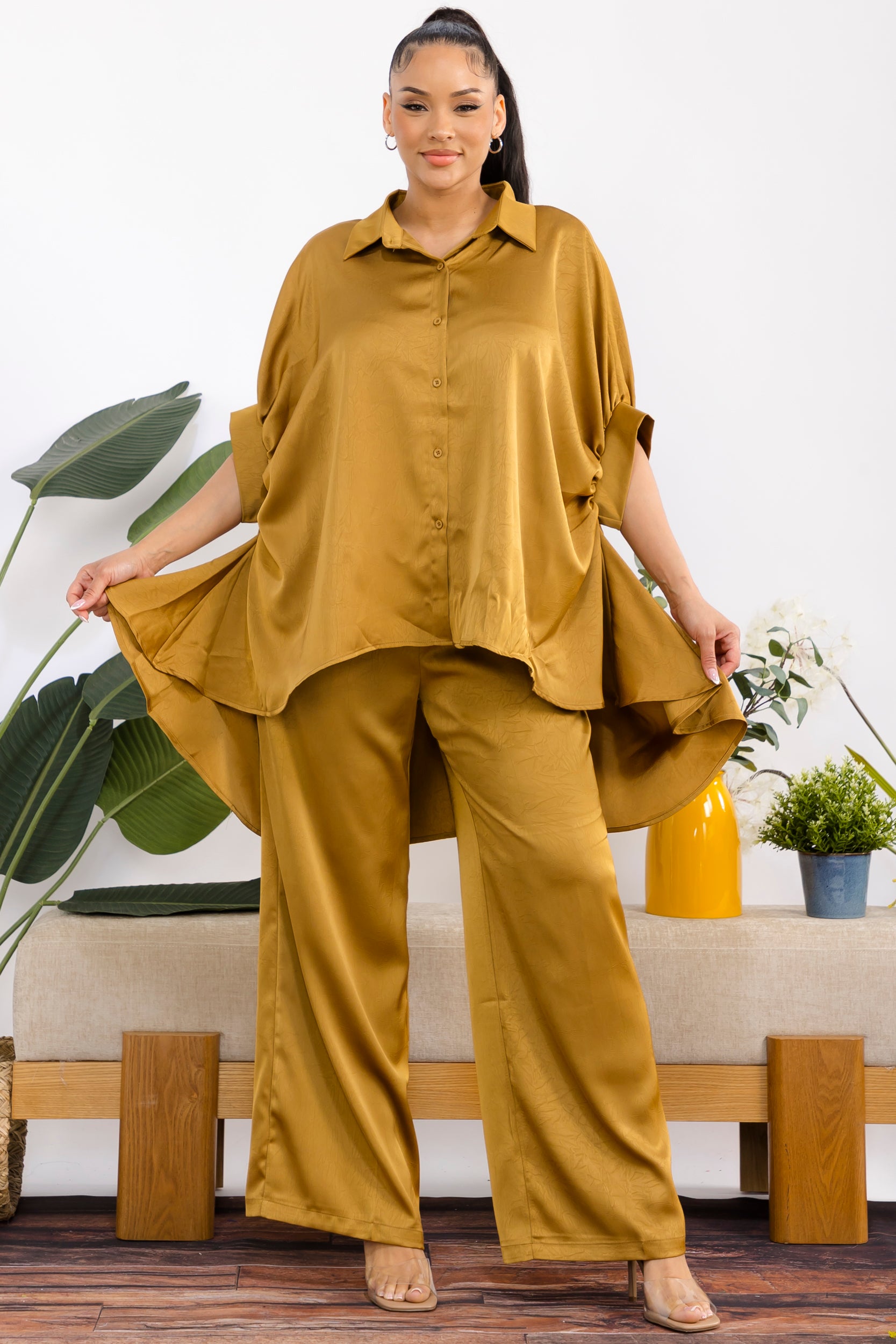 976 - Elegant Flow Two-Piece Set