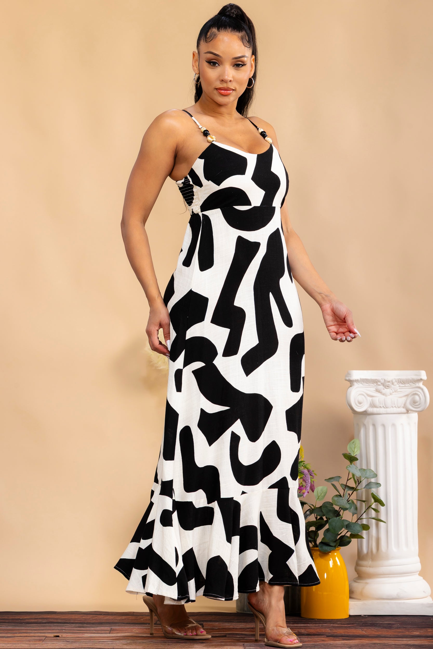 D001 - SPAGHETTI STRAP DRESS