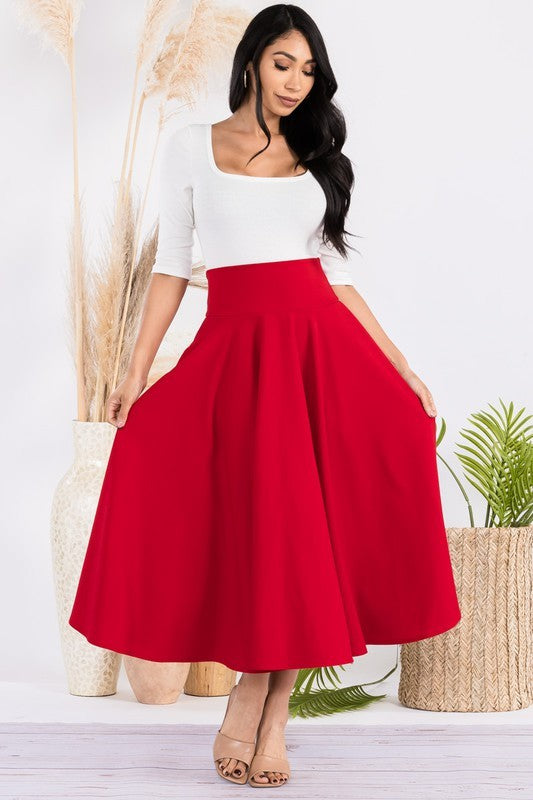 HH746R-S2 MAXI SKIRT