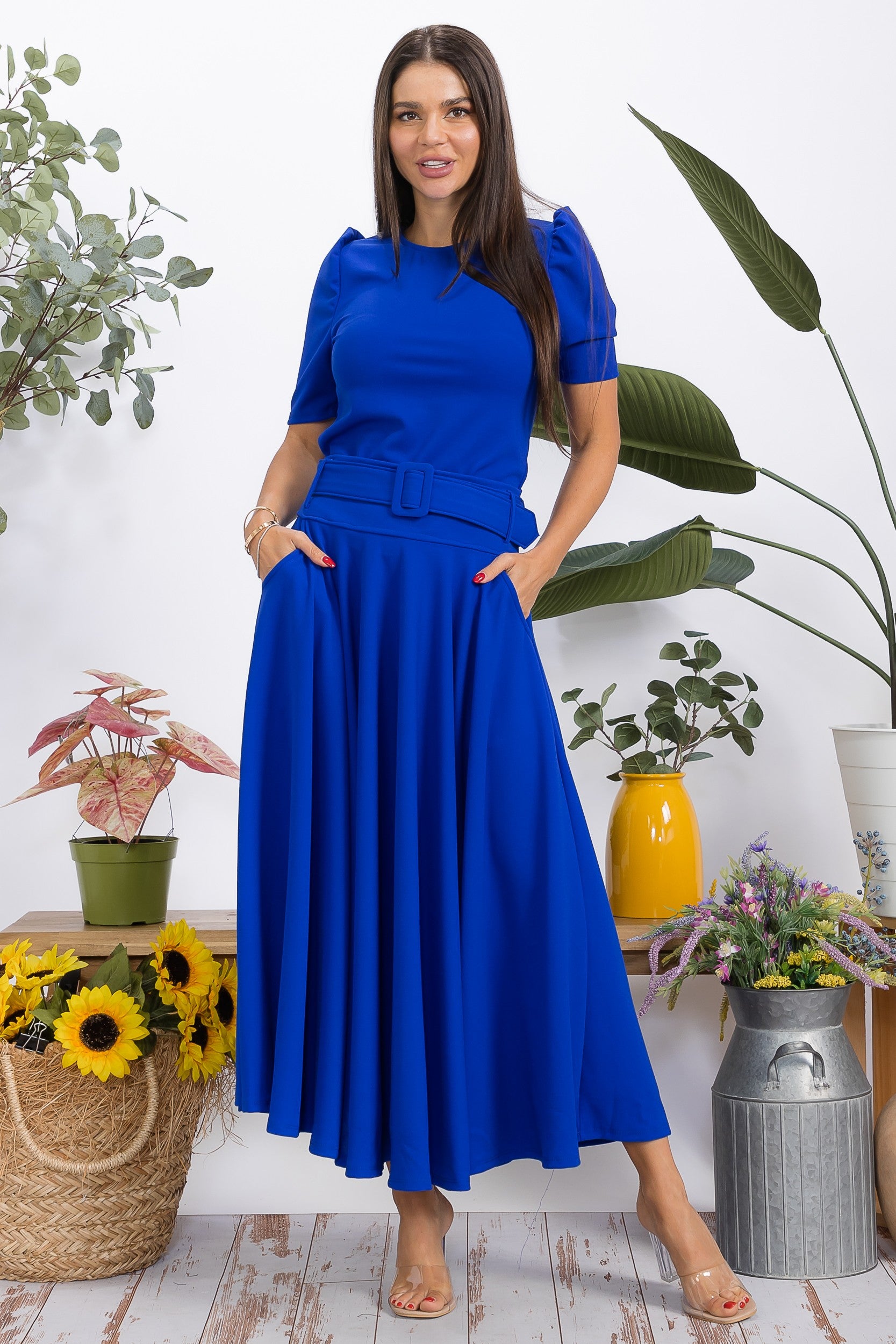 S25670 - Luxe Flow Maxi Skirt