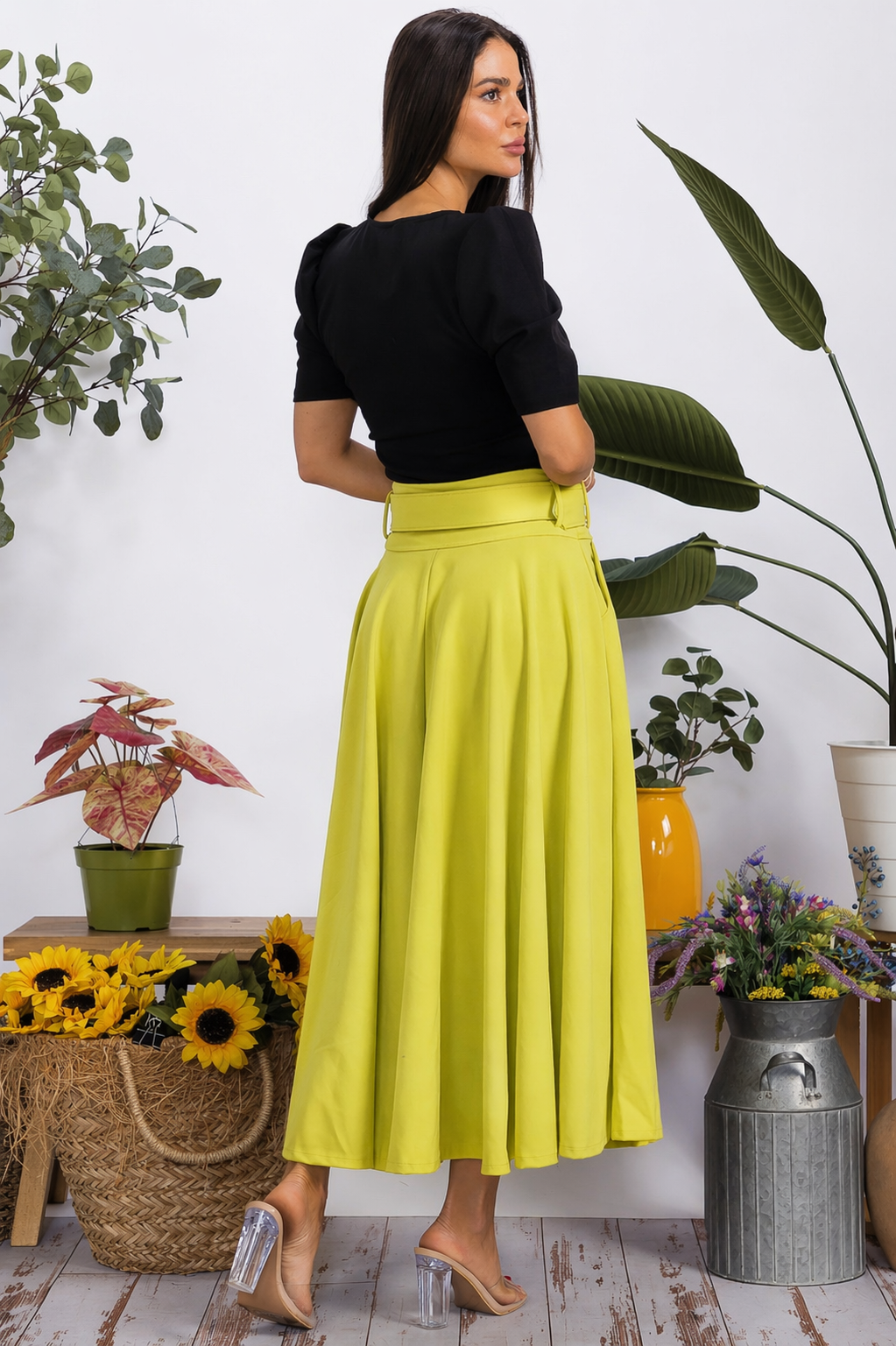 S25670 - Luxe Flow Maxi Skirt