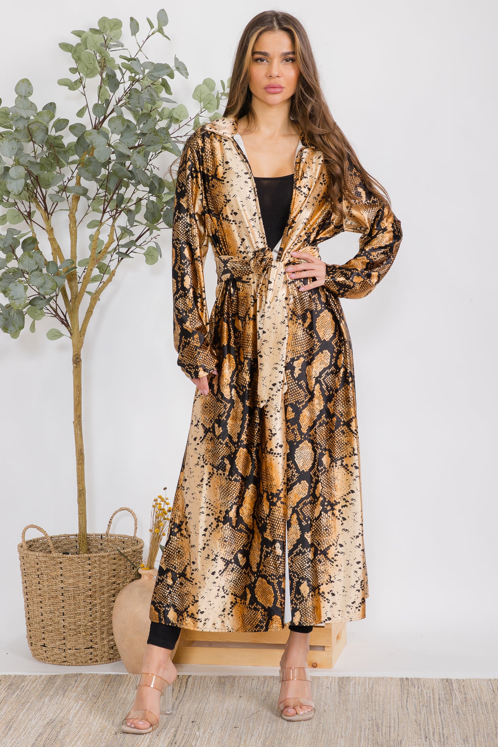HH530R-P SNAKE PRINT DUSTER