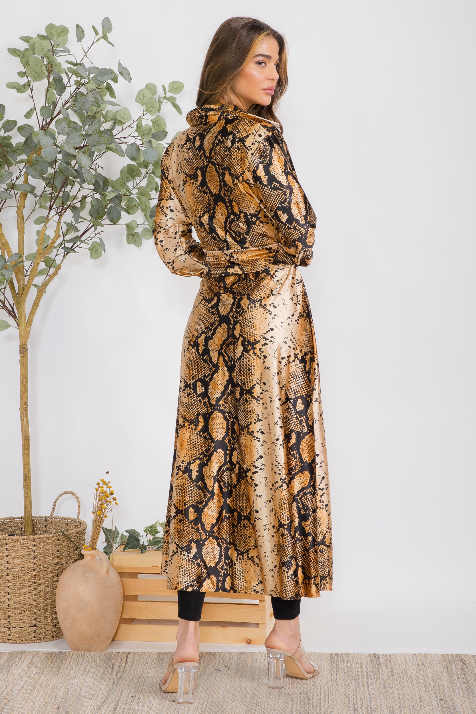 HH530R-P SNAKE PRINT DUSTER