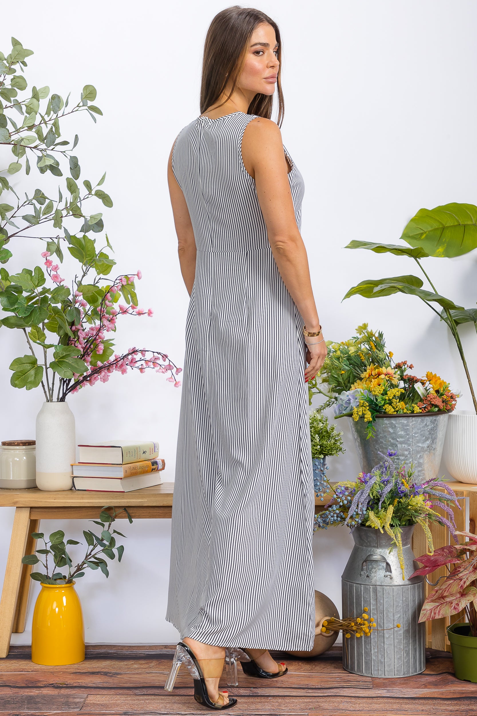 3051 BABYDOLL MAXI DRESS