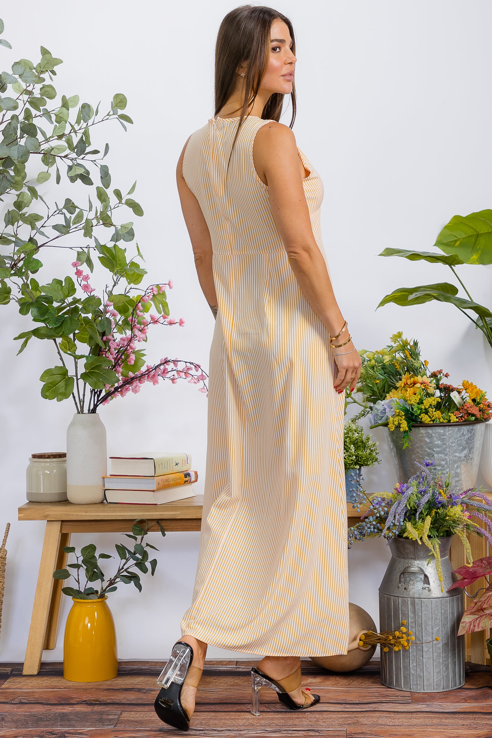 3051 BABYDOLL MAXI DRESS