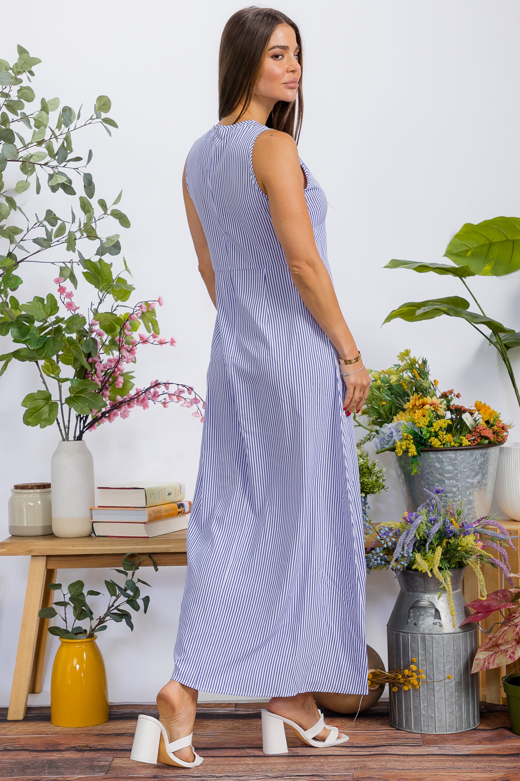 3051 BABYDOLL MAXI DRESS