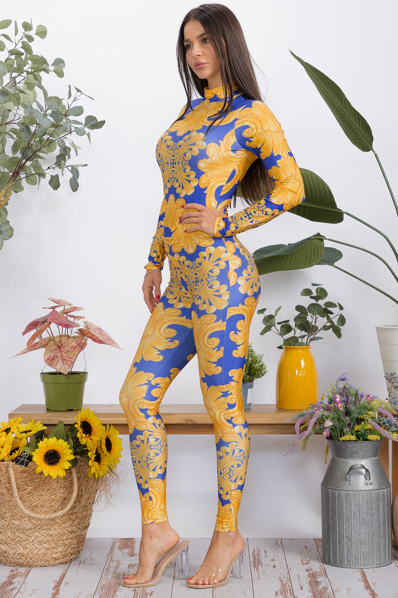 HH1151-P1 2-piece bodysuit and leggings set