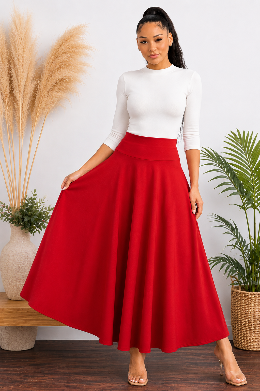 ZB127 - 1 - MAXI SKIRT