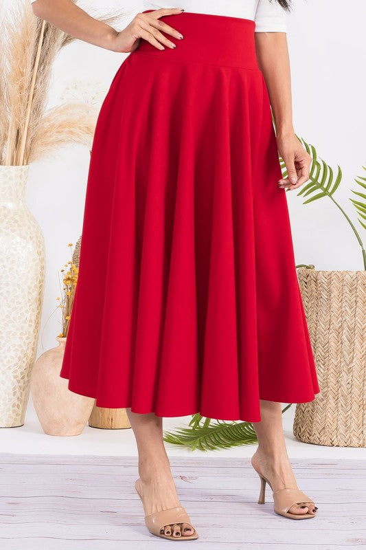 746S Maxi Skirt with Pockets